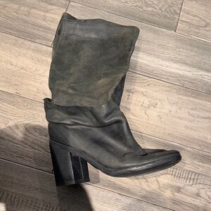 Marsell Dark Gray Heeled Boots